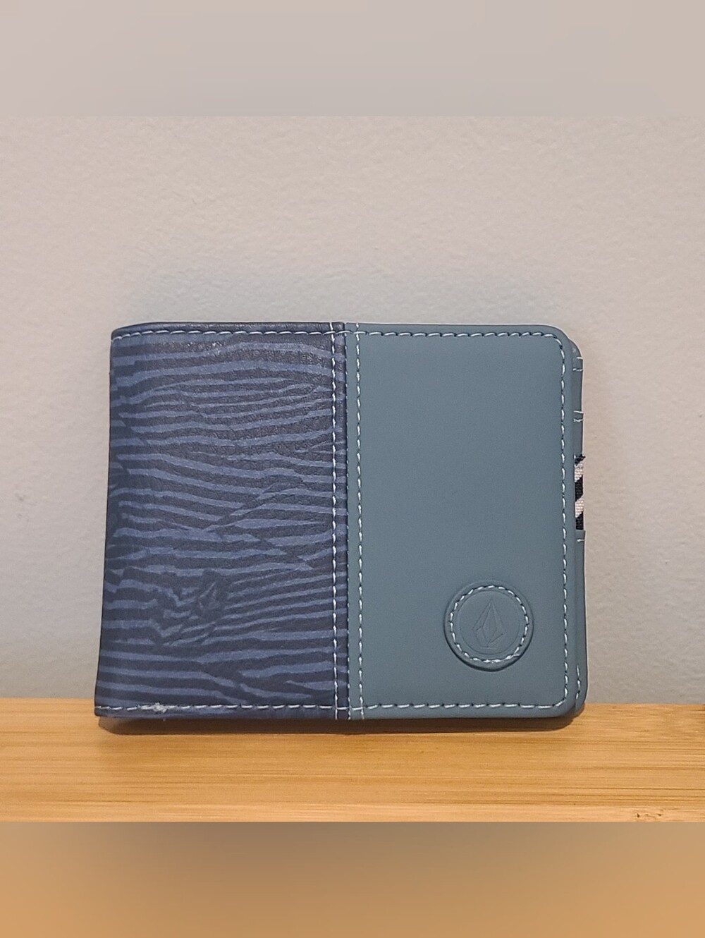 Volcom Bifold Teal Blue Wallet